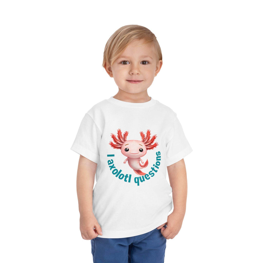 Cute Axolotl Toddler Shirt - Adorable Kids Tee - Gutsy Garb