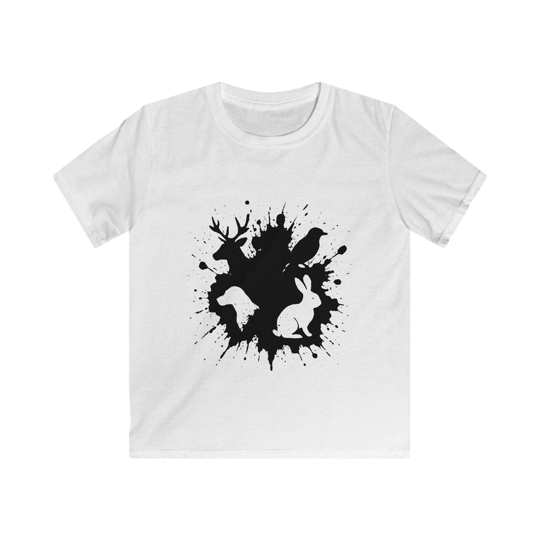 Kids Animal Splash Tee - Bold Graphic Shirt - Gutsy Garb
