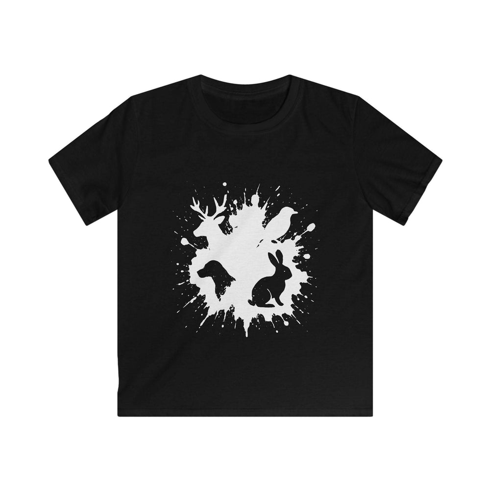 Kids Animal Splash Tee - Bold Graphic Shirt - Gutsy Garb