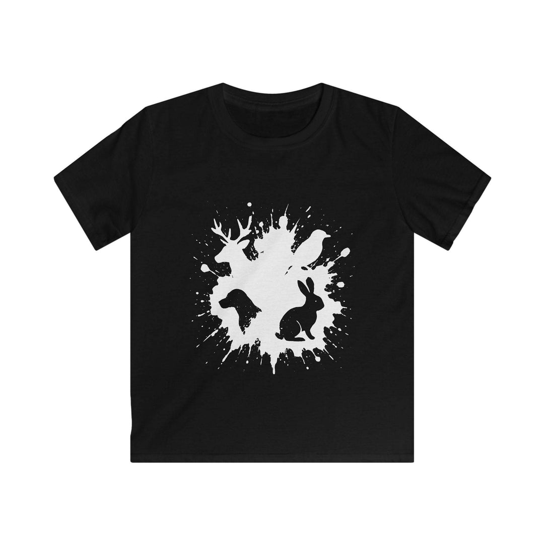 Kids Animal Splash Tee - Bold Graphic Shirt - Gutsy Garb