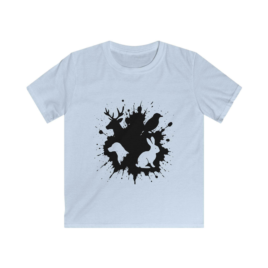 Kids Animal Splash Tee - Bold Graphic Shirt - Gutsy Garb