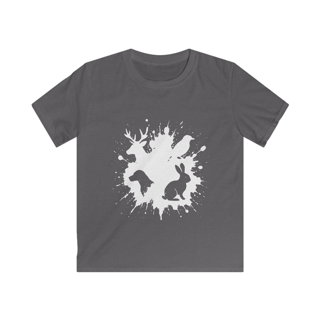 Kids Animal Splash Tee - Bold Graphic Shirt - Gutsy Garb