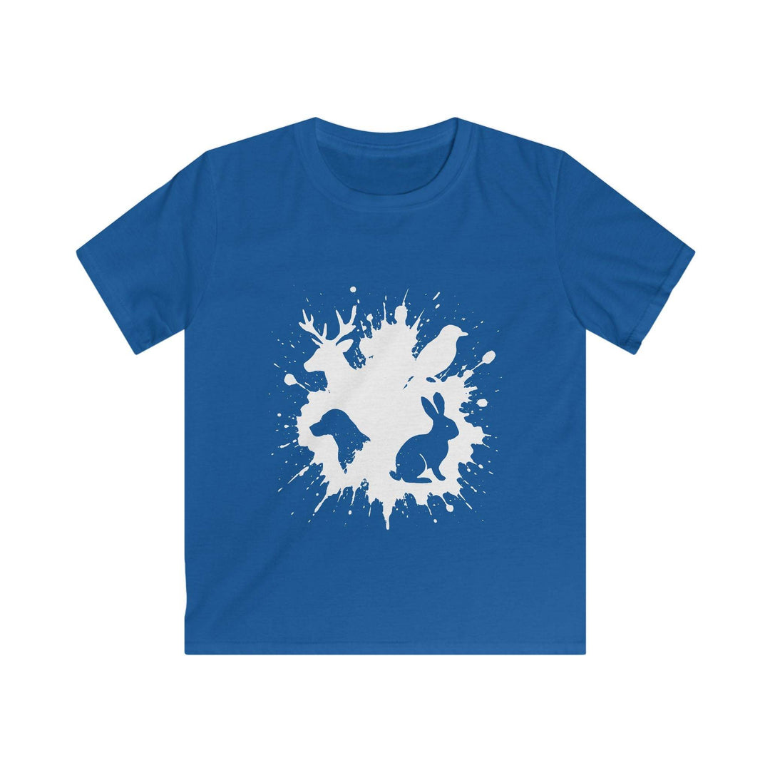 Kids Animal Splash Tee - Bold Graphic Shirt - Gutsy Garb