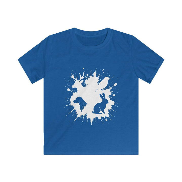 Kids Animal Splash Tee - Bold Graphic Shirt - Gutsy Garb