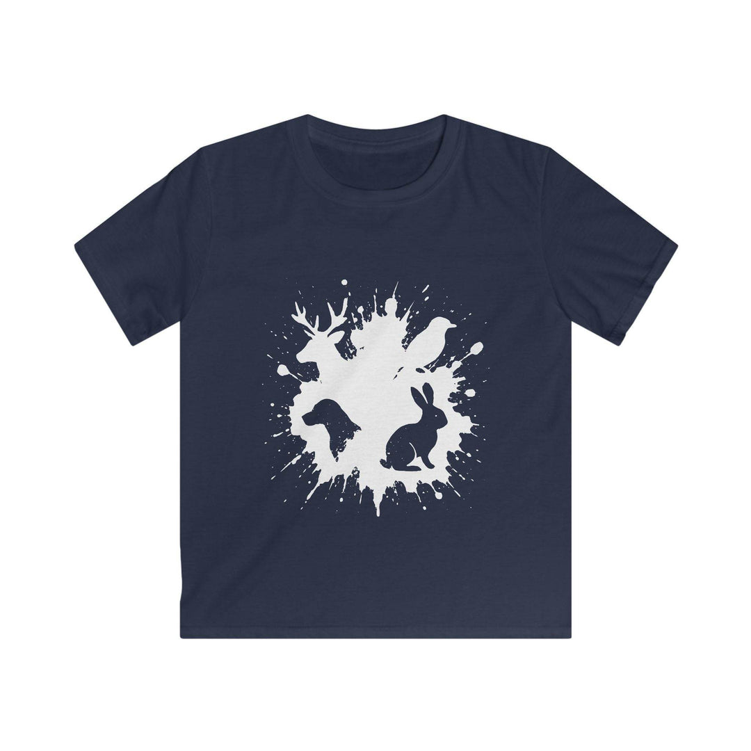 Kids Animal Splash Tee - Bold Graphic Shirt - Gutsy Garb