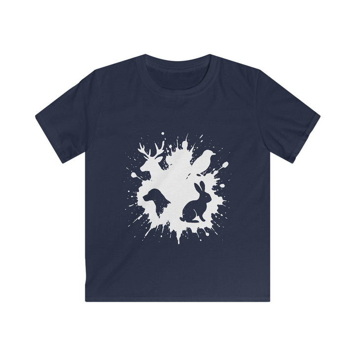 Kids Animal Splash Tee - Bold Graphic Shirt - Gutsy Garb