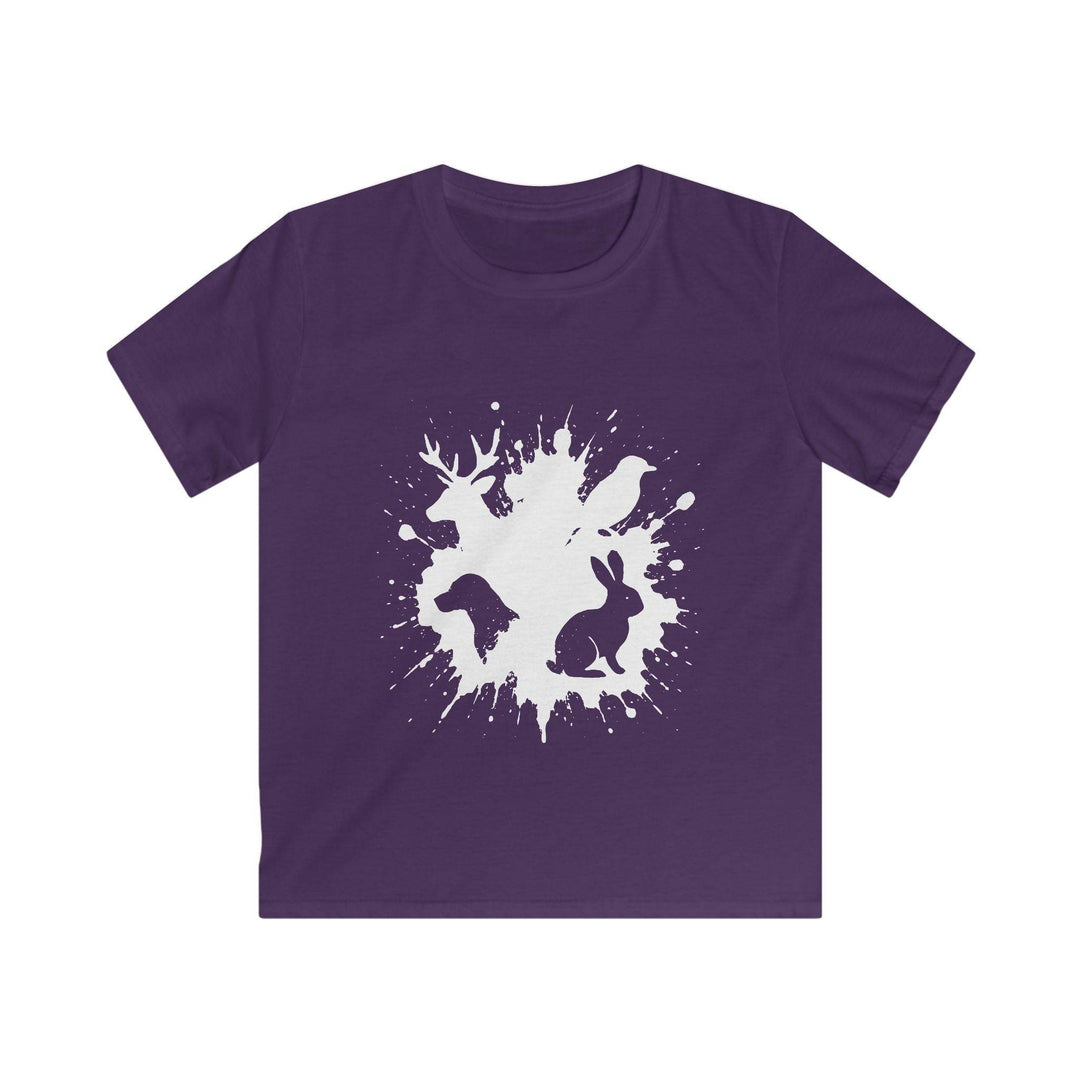 Kids Animal Splash Tee - Bold Graphic Shirt - Gutsy Garb