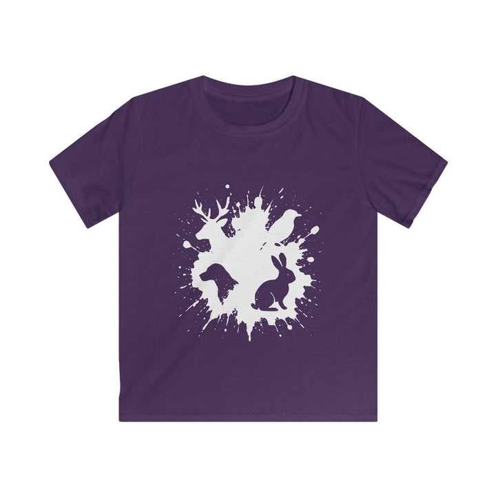Kids Animal Splash Tee - Bold Graphic Shirt - Gutsy Garb