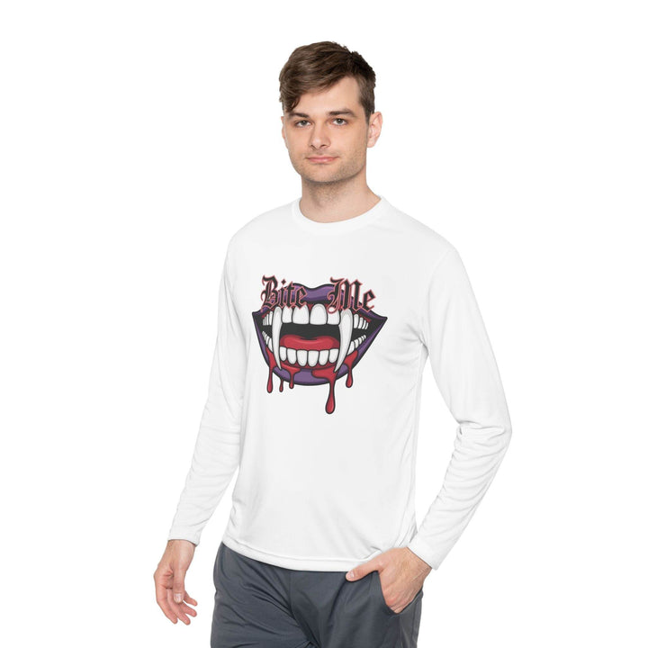 Vampire Bite Graphic Tee Long-Sleeve Shirt - Gutsy Garb