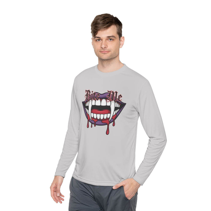 Vampire Bite Graphic Tee Long-Sleeve Shirt - Gutsy Garb