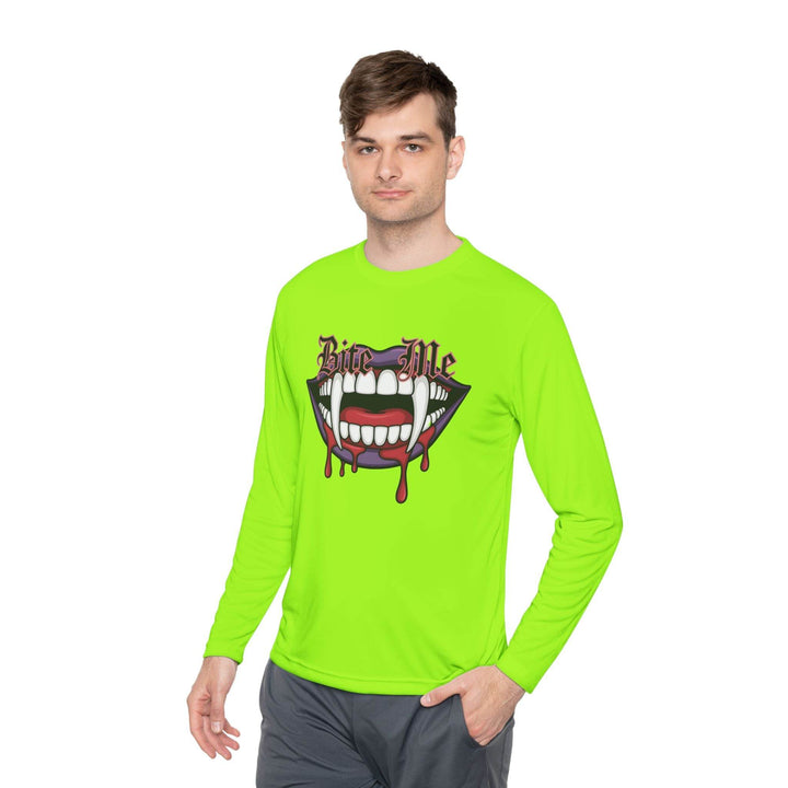 Vampire Bite Graphic Tee Long-Sleeve Shirt - Gutsy Garb