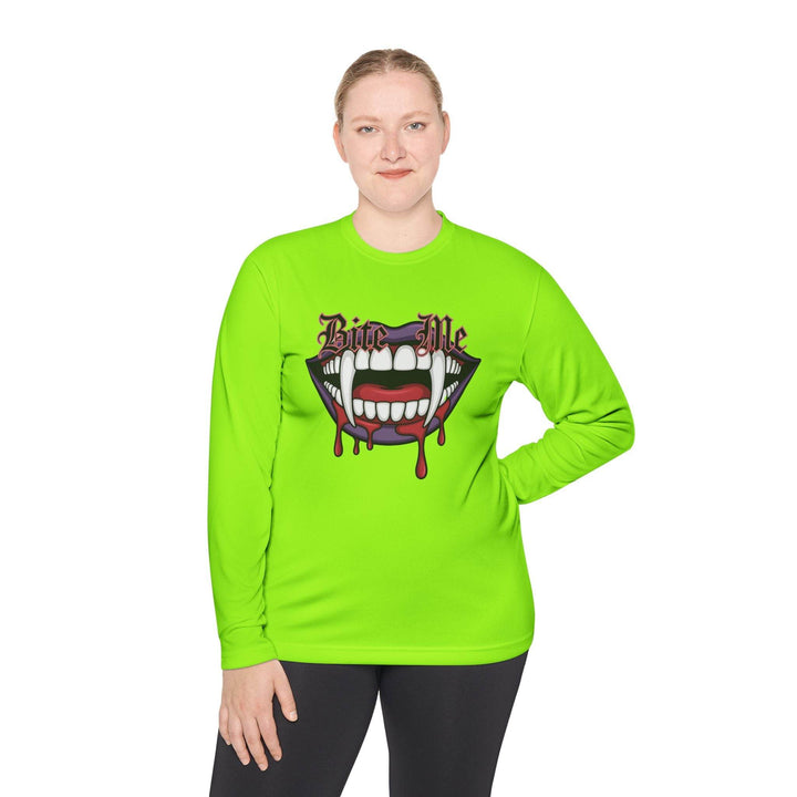 Vampire Bite Graphic Tee Long-Sleeve Shirt - Gutsy Garb