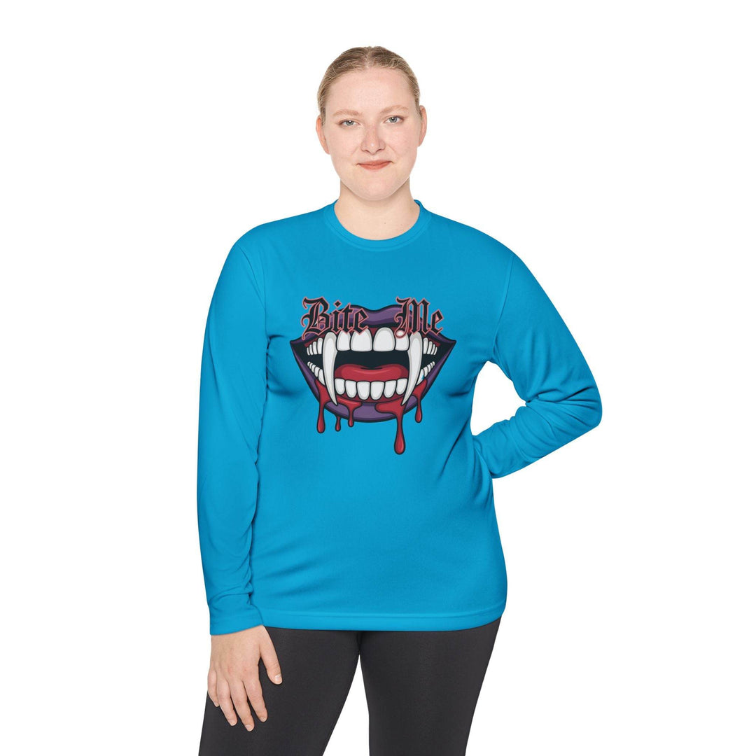Vampire Bite Graphic Tee Long-Sleeve Shirt - Gutsy Garb