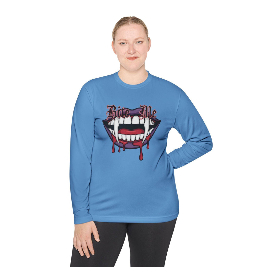 Vampire Bite Graphic Tee Long-Sleeve Shirt - Gutsy Garb