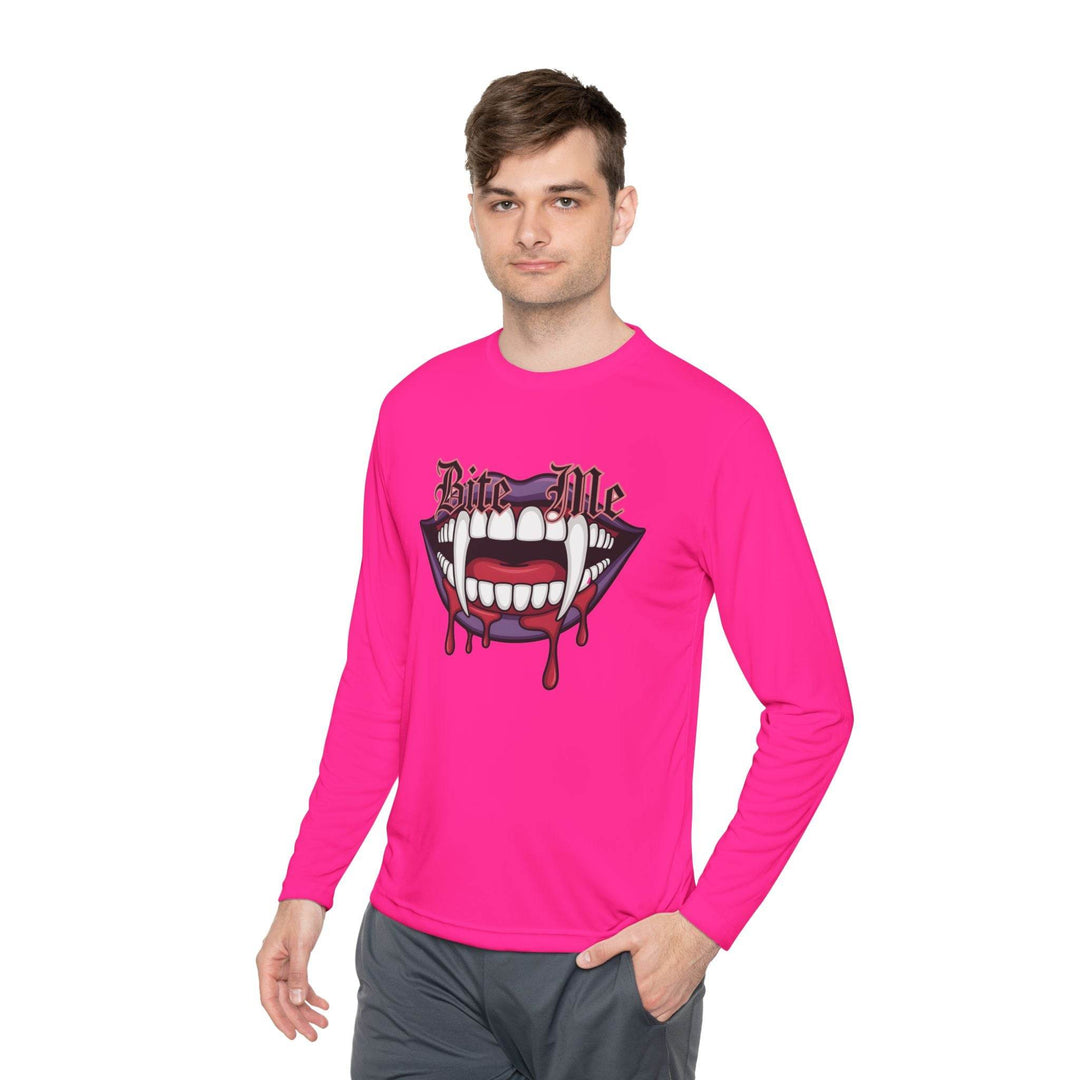 Vampire Bite Graphic Tee Long-Sleeve Shirt - Gutsy Garb