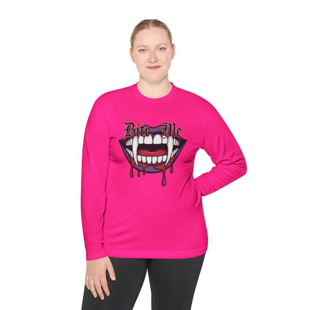Vampire Bite Graphic Tee Long-Sleeve Shirt - Gutsy Garb