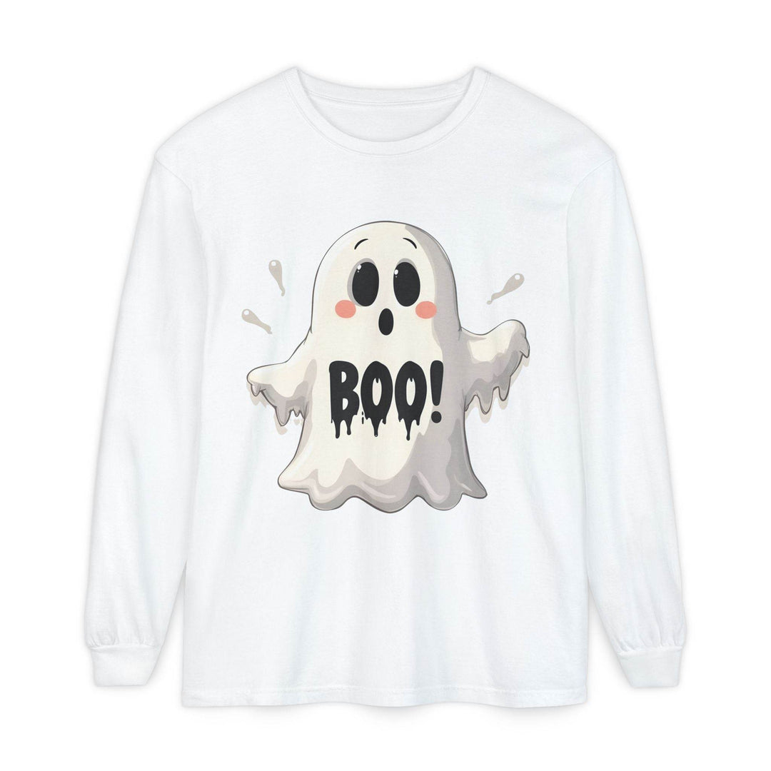 Fall Fashion Ghost Top Long-Sleeve Tee - Gutsy Garb