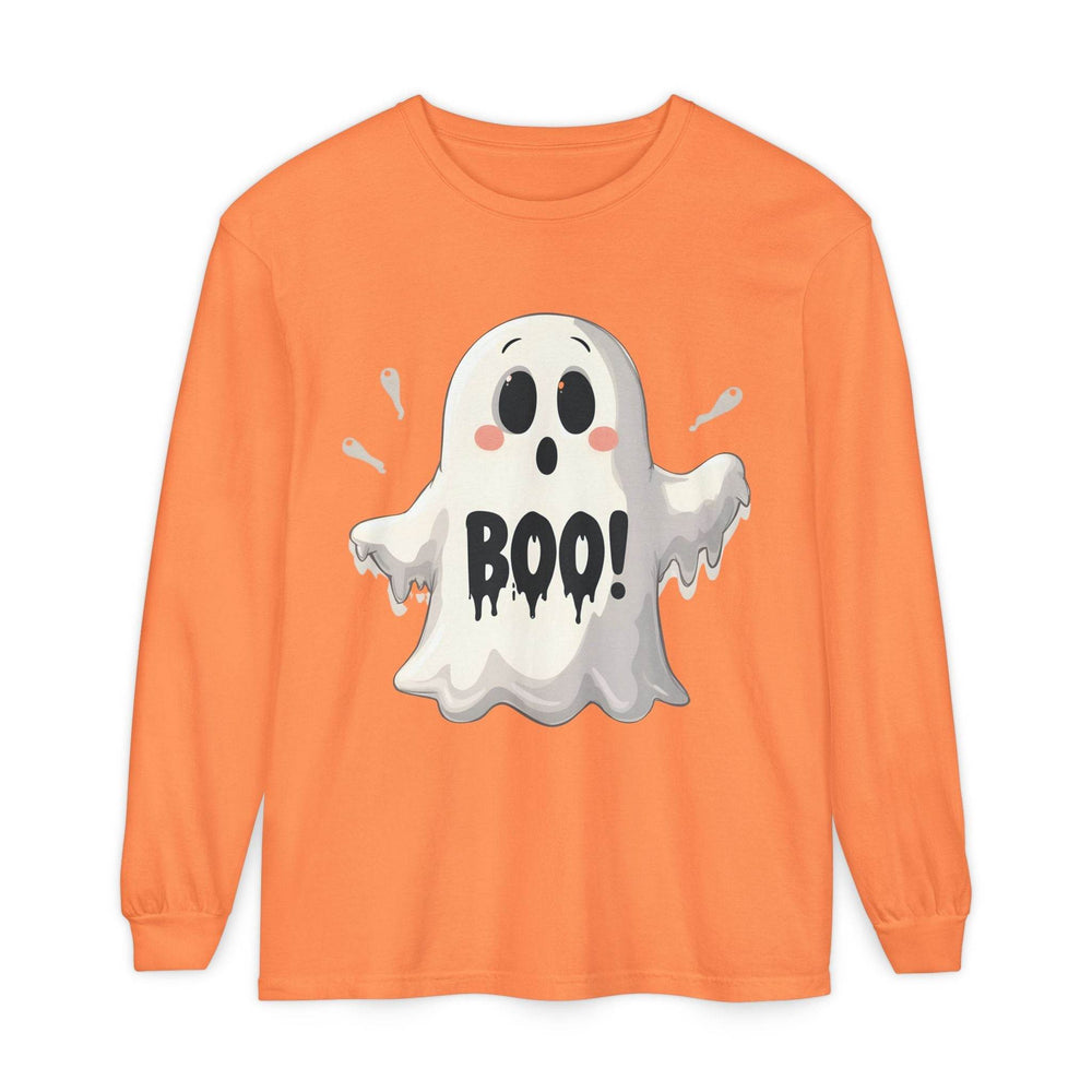 Fall Fashion Ghost Top Long-Sleeve Tee - Gutsy Garb