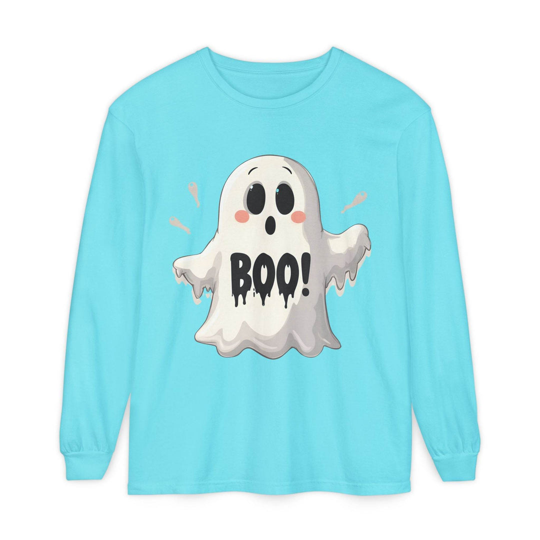 Fall Fashion Ghost Top Long-Sleeve Tee - Gutsy Garb