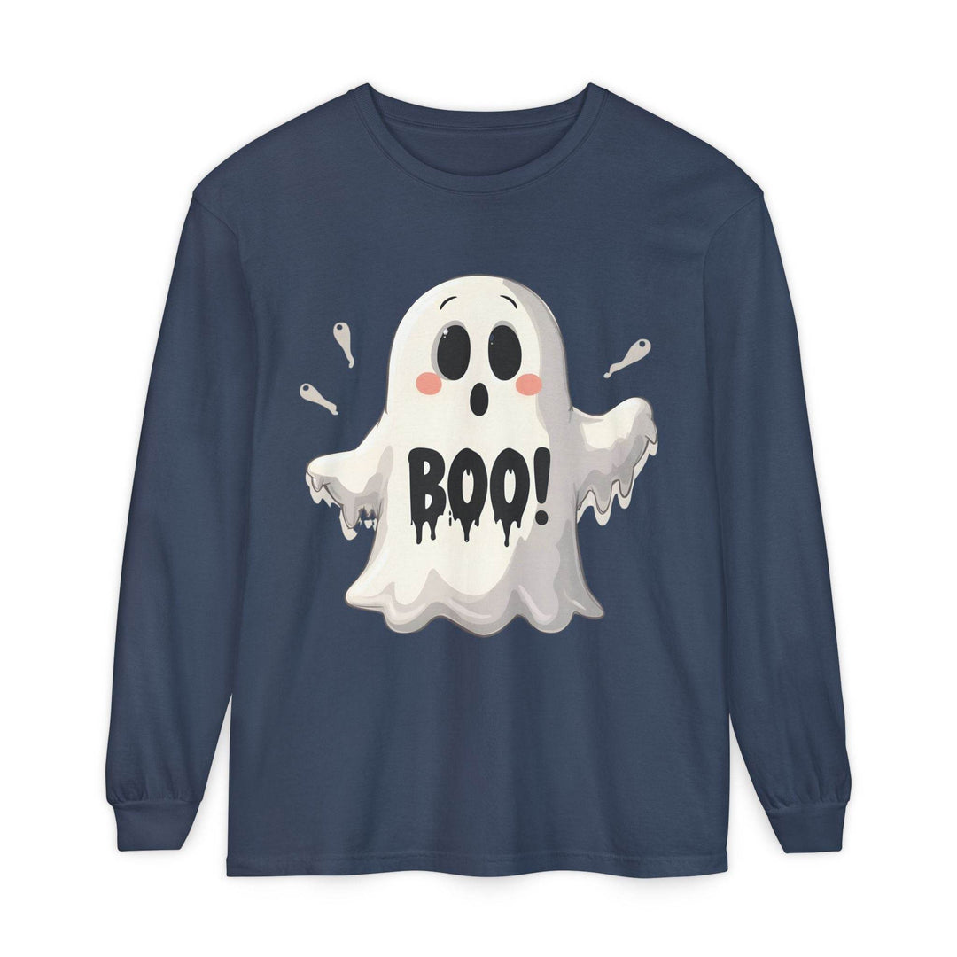 Fall Fashion Ghost Top Long-Sleeve Tee - Gutsy Garb