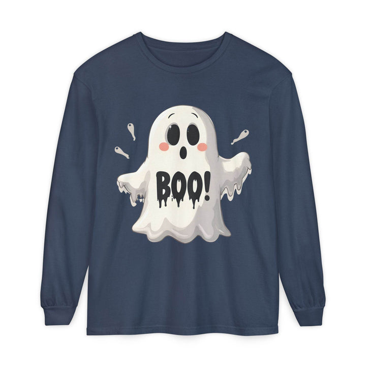 Fall Fashion Ghost Top Long-Sleeve Tee - Gutsy Garb