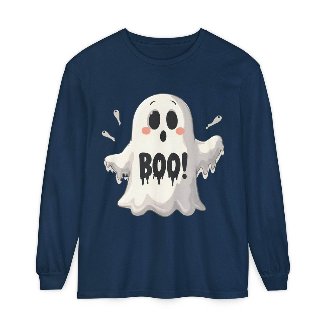Fall Fashion Ghost Top Long-Sleeve Tee - Gutsy Garb