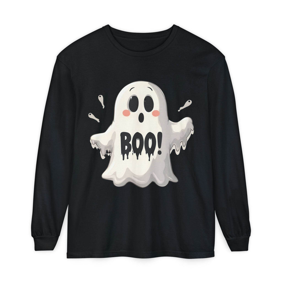 Fall Fashion Ghost Top Long-Sleeve Tee - Gutsy Garb