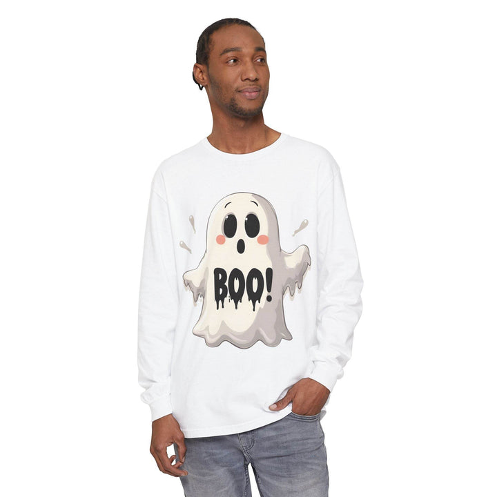 Fall Fashion Ghost Top Long-Sleeve Tee - Gutsy Garb