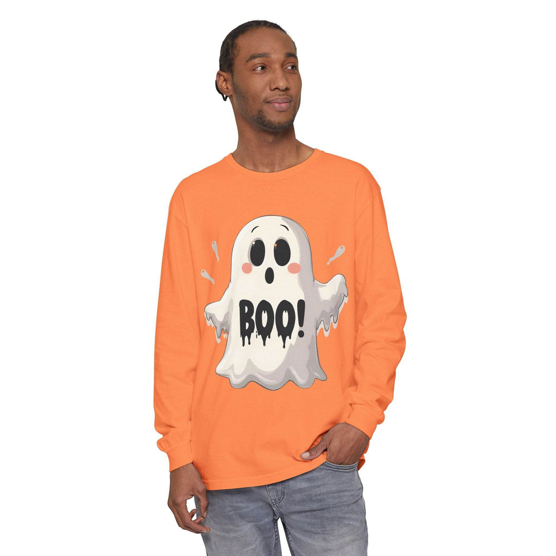 Fall Fashion Ghost Top Long-Sleeve Tee - Gutsy Garb