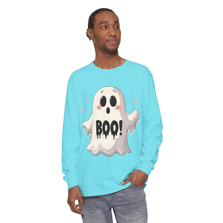 Fall Fashion Ghost Top Long-Sleeve Tee - Gutsy Garb