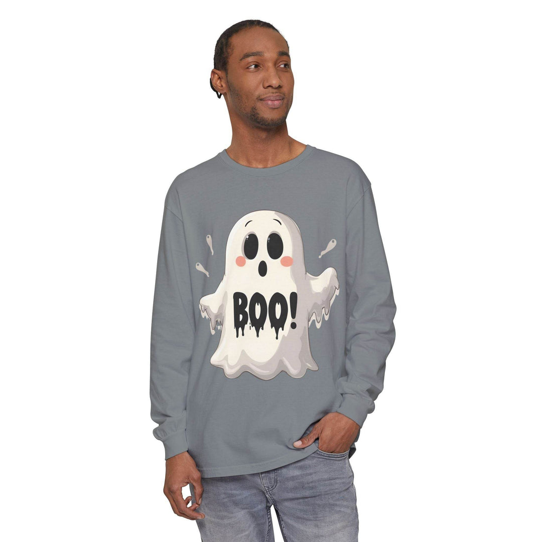 Fall Fashion Ghost Top Long-Sleeve Tee - Gutsy Garb
