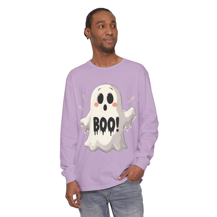 Fall Fashion Ghost Top Long-Sleeve Tee - Gutsy Garb