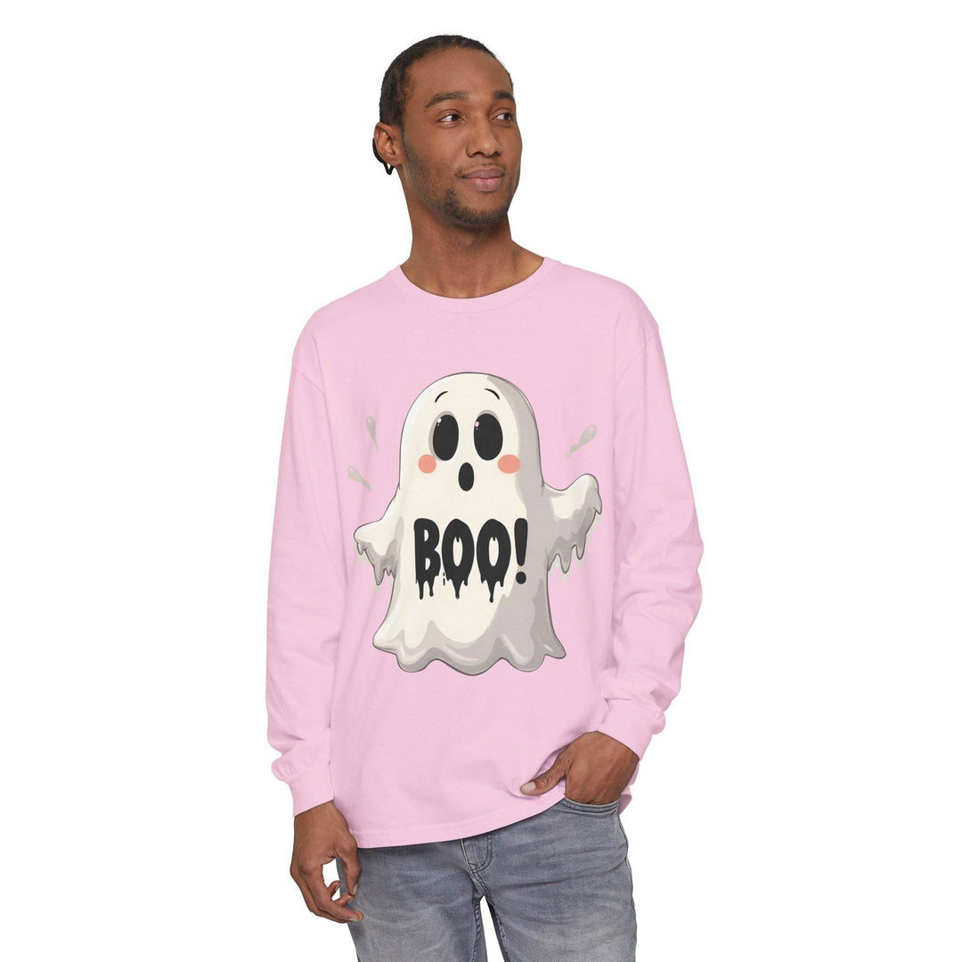Fall Fashion Ghost Top Long-Sleeve Tee - Gutsy Garb