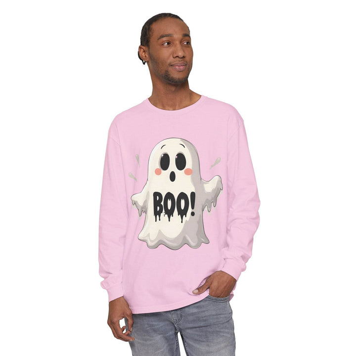 Fall Fashion Ghost Top Long-Sleeve Tee - Gutsy Garb