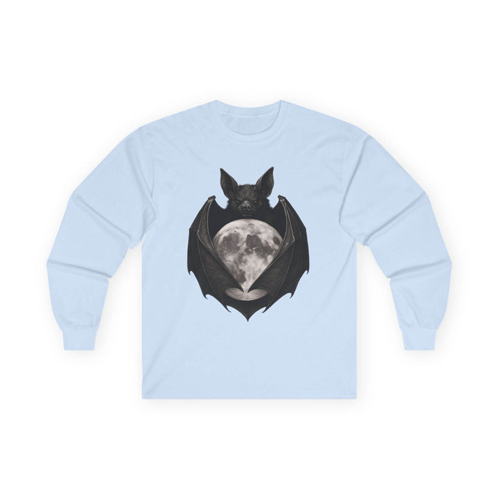 Moonlit Bat Long Sleeve Shirt - Bold & Edgy - Gutsy Garb