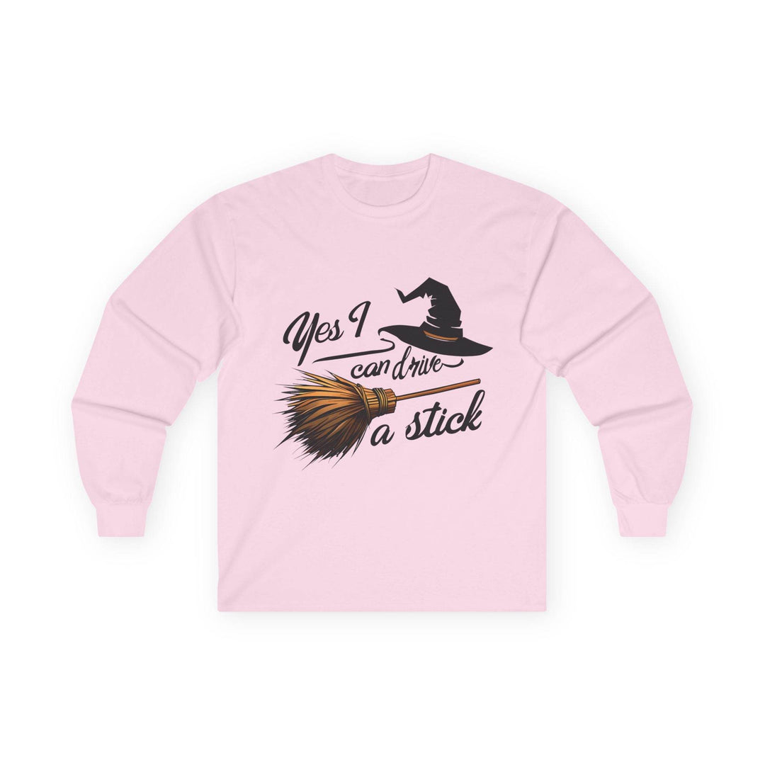 Women's Witchy Long Sleeve Shirt with Witch Design - Gutsy Garb