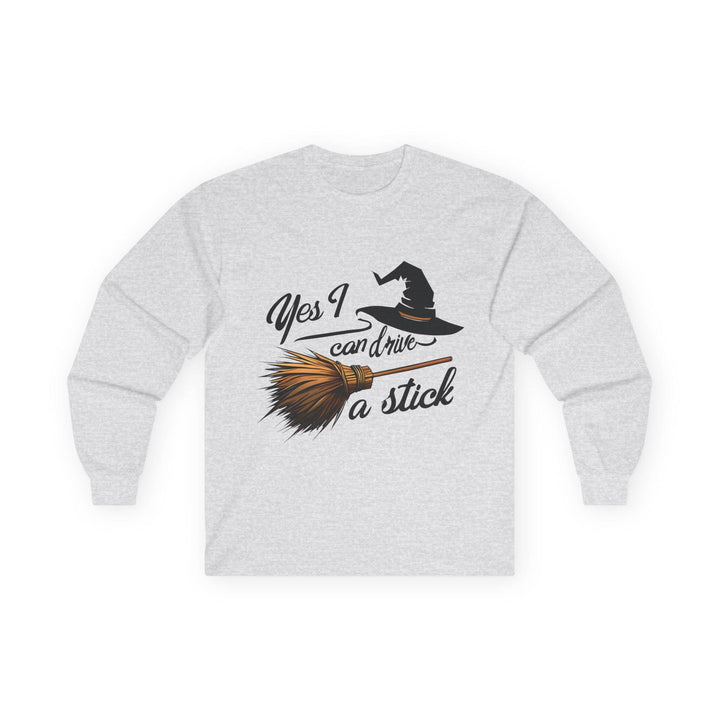 Women's Witchy Long Sleeve Shirt with Witch Design - Gutsy Garb