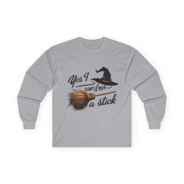 Women's Witchy Long Sleeve Shirt with Witch Design - Gutsy Garb