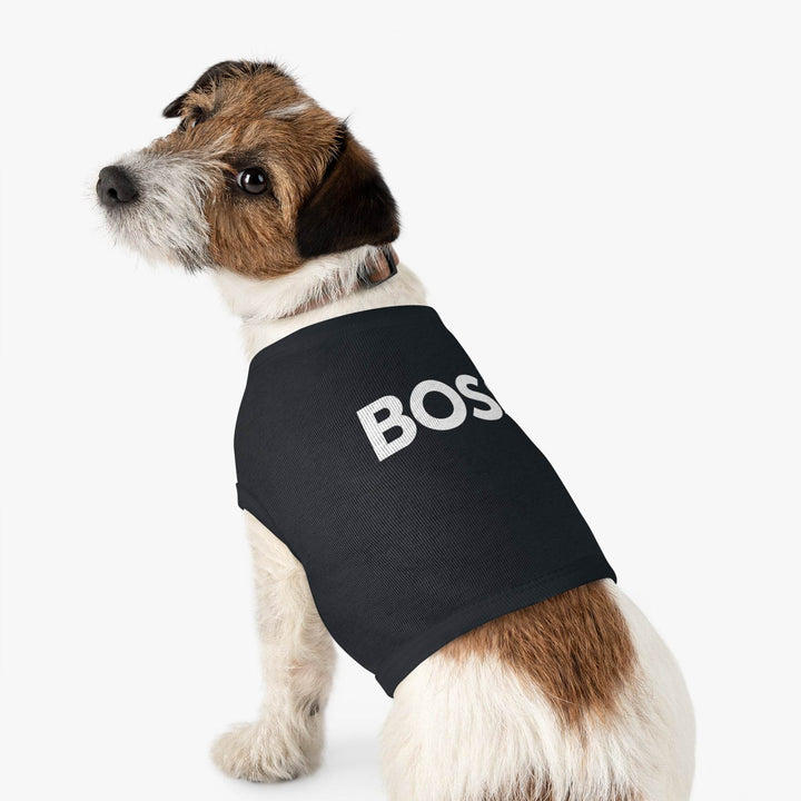 Bold Boss Dog Shirt for Confident Pets - Gutsy Garb