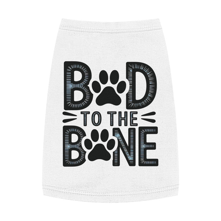 Bad to the Bone Dog Shirt - Bold Pet Tee - Gutsy Garb