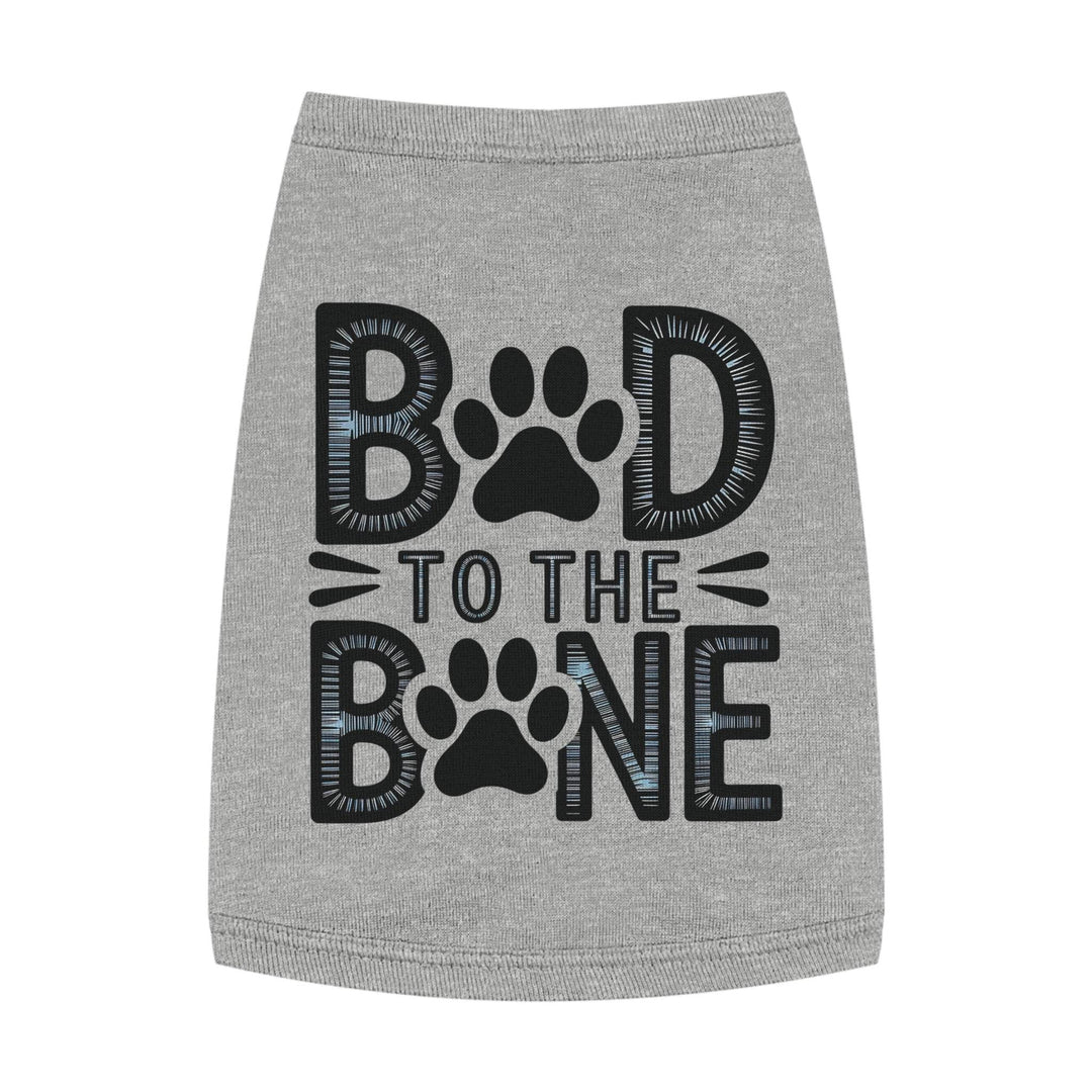 Bad to the Bone Dog Shirt - Bold Pet Tee - Gutsy Garb