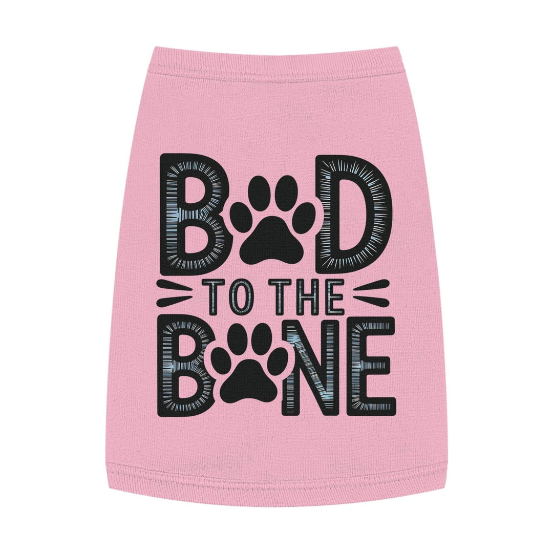 Bad to the Bone Dog Shirt - Bold Pet Tee - Gutsy Garb