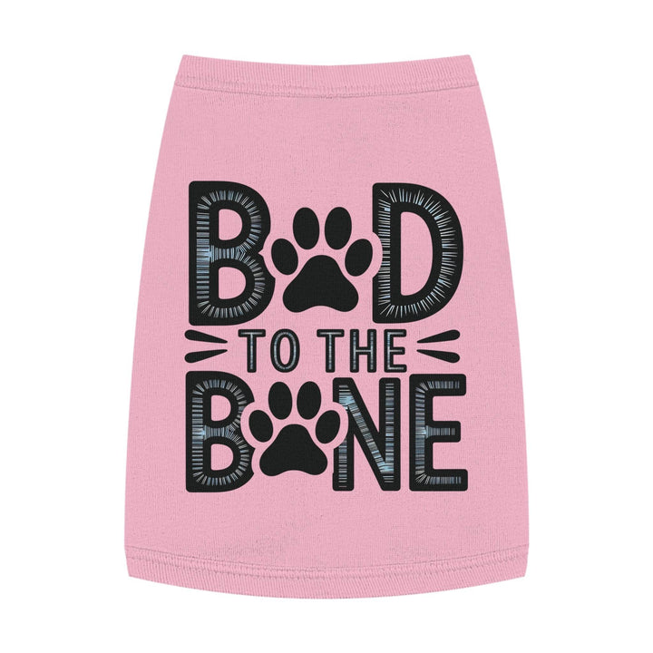 Bad to the Bone Dog Shirt - Bold Pet Tee - Gutsy Garb