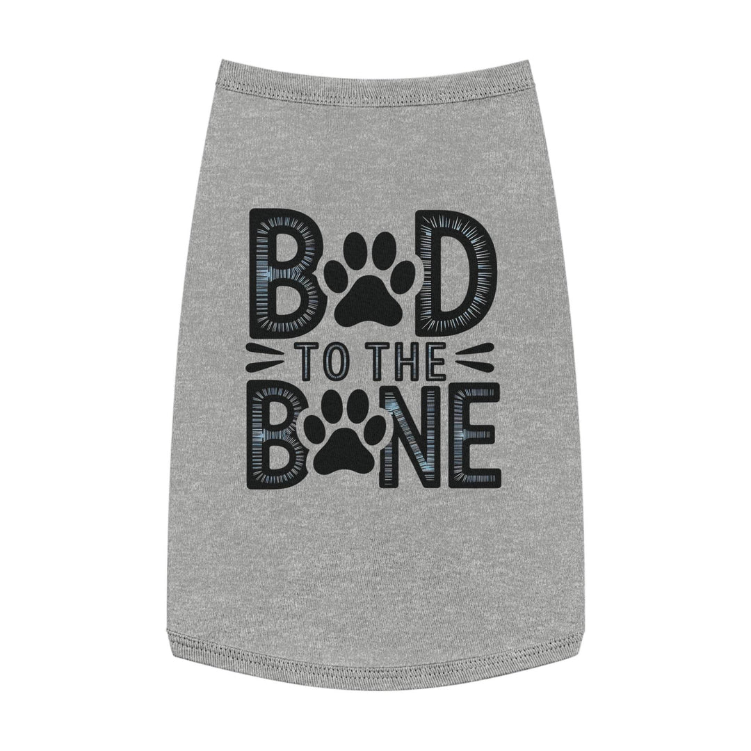 Bad to the Bone Dog Shirt - Bold Pet Tee - Gutsy Garb