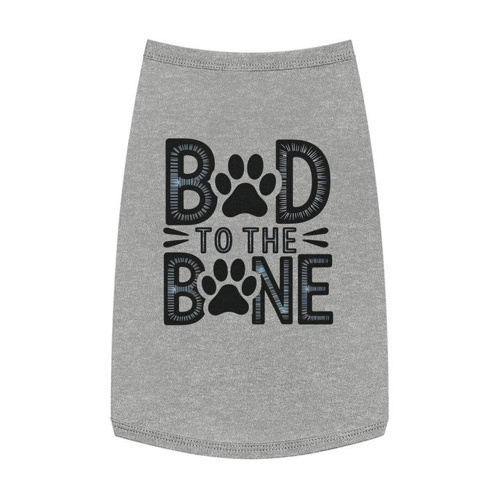 Bad to the Bone Dog Shirt - Bold Pet Tee - Gutsy Garb
