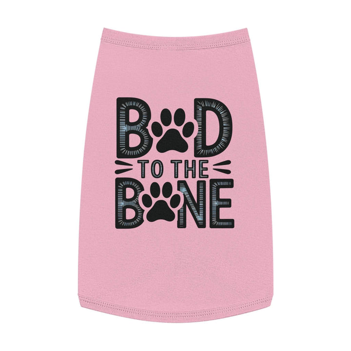 Bad to the Bone Dog Shirt - Bold Pet Tee - Gutsy Garb