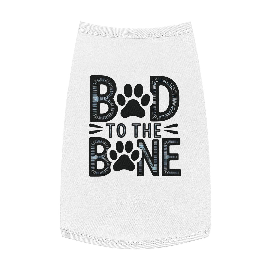 Bad to the Bone Dog Shirt - Bold Pet Tee - Gutsy Garb