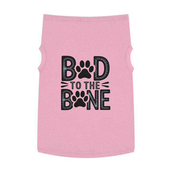 Bad to the Bone Dog Shirt - Bold Pet Tee - Gutsy Garb