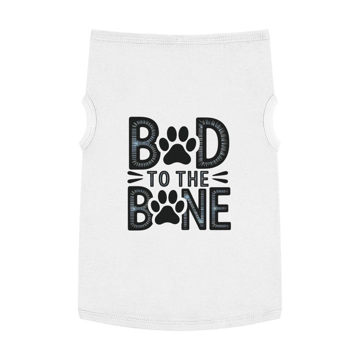Bad to the Bone Dog Shirt - Bold Pet Tee - Gutsy Garb