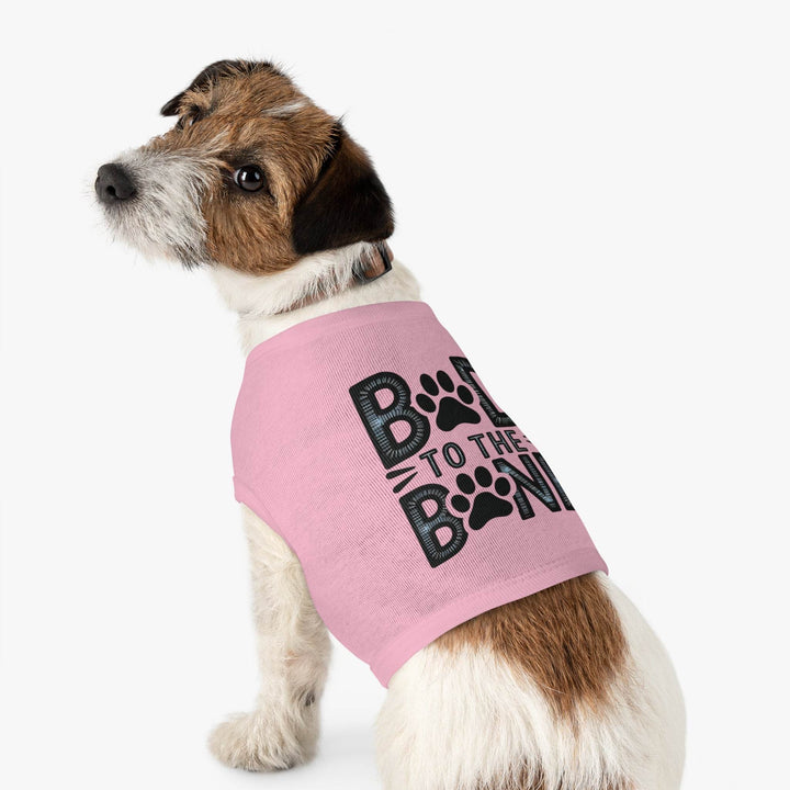 Bad to the Bone Dog Shirt - Bold Pet Tee - Gutsy Garb